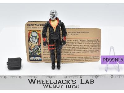 Destro V1 G.I. Joe 1983 Hasbro Vintage Action Figure