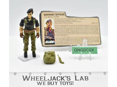 Flint V1 100% Complete G.I. Joe 1985 Hasbro Vintage Action Figure