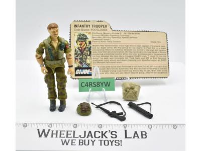 Footloose V1 100% Complete G.I. Joe 1985 Hasbro Vintage Action Figure
