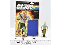 Chuckles V1 100% Complete W CARD 1987 GI Joe Hasbro Vintage Action Figure