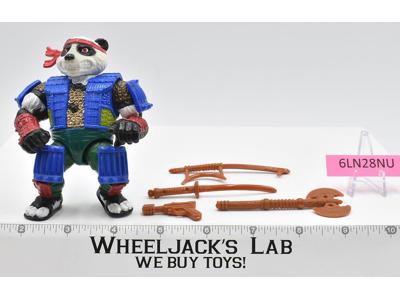 Panda Khan 100% Complete Teenage Mutant Ninja Turtles 1990 Playmates Figure