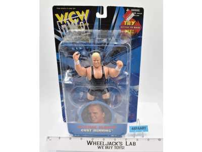 Atomic Elbow Curt Henning WCW NWO 1998 The Original Toymakers NEW MOSC
