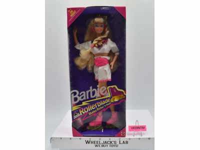 #2214 Rollerblade Barbie Doll 1991 Mattel NEW SEALED