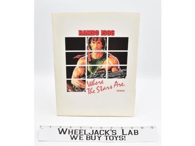 COLECO Rambo 1986 Toy Fair Employee Dealer Catalog/Folder RAMBO