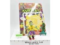 Mondo Gecko W/Cardback 100% Complete TMNT 1990 Playmates Vintage Action Figure