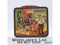 Bonanza Metal Lunch Box 1960's Aladdin Vintage NO THERMOS