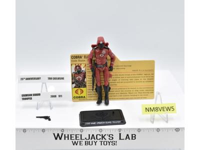 Crimson Guard Trooper 100% Complete G.I. Joe 2008 Hasbro Action Figure
