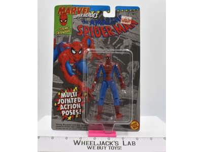 The Amazing Spider-Man Marvel Super Heroes 1994 Toybiz Action Figure MOSC NEW