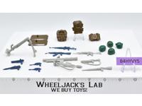 Lot Battle Gear Accessory 2 Set 1 1984 Weapons G.I. Joe Vintage Action Figure