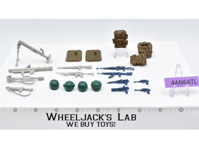 Lot Battle Gear Accessory 2 Set 5 1984 Weapons G.I. Joe Vintage Action Figure