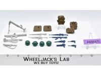 Lot Battle Gear Accessory 2 Set 5 1984 Weapons G.I. Joe Vintage Action Figure