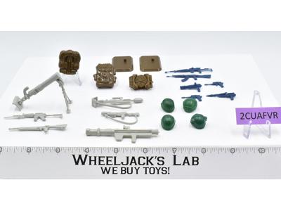 Lot Battle Gear Accessory 2 Set 4 1984 Weapons G.I. Joe Vintage Action Figure