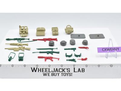 Lot Battle Gear Accessory 3 Set 5 1985 Weapons G.I. Joe Vintage Action Figure