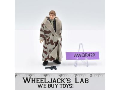 Han Solo Trench Coat 100% Complete Star Wars ROTJ 1983 Vintage Kenner NO REPRO