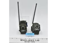 2 Wrist Walkie Talkies WORK G.I Joe ARAH 1985 Vintage Action Accessory