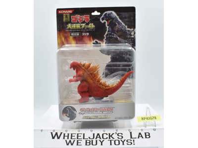 Godzilla Limited Edition Kaiju Dash Charge Battle 2002 Konami Figure NEW MIB