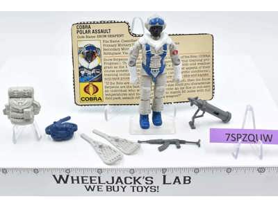 Snow Serpent V1 100% Complete G.I. Joe 1985 Hasbro Vintage Action Figure