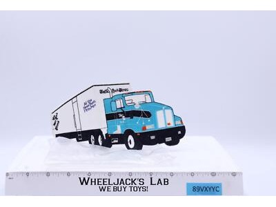 The New York Times Blue Semi Truck & Trailer Iron-On Patch NEW