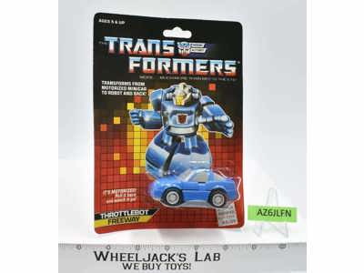 Freeway MOSC NEW Sealed 1986 Vintage Hasbro G1 Transformers Action Figure