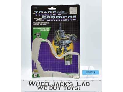 Brawl Cardback 1986 Vintage Hasbro G1 Transformers Action Figure