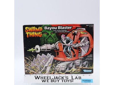 Bayou Blaster Swamp Thing DC Comics 1990 Kenner Action Figure Vehicle NEW SEALED