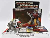 Slag NEAR MINT FIGURE W/ Box 1985 Vintage Hasbro Action Figure G1 Transformers