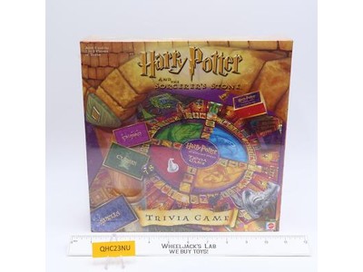 Harry Potter & the Sorcerer's Stone Trivia Game 2000 Mattel NEW SEALED