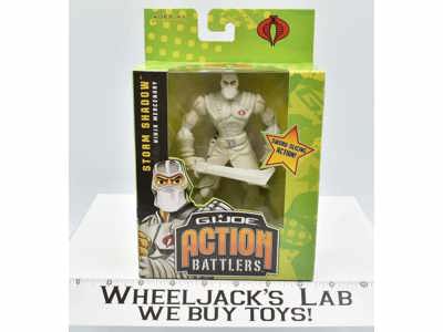 Storm Shadow G.I Joe Action Battlers 2009 Hasbro NEW SEALED MISB