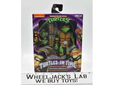Michelangelo Turtles In Time Teenage Mutant Ninja Turtles NEW MISB 2021 Neca