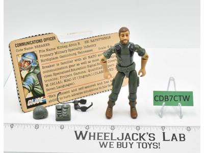 Breaker V1 Straight Arm 100% Complete G.I. Joe ARAH 1982 Hasbro Figure Vintage