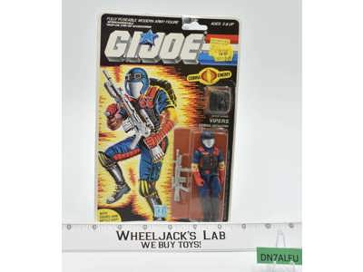 Vipers GI Joe ARAH 1985 Hasbro Vintage Action Figure NEW MOSC SEALED