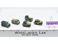 Lot of 5 Military/Army Vehicles 1988-89 Vintage Galoob Micro Machines