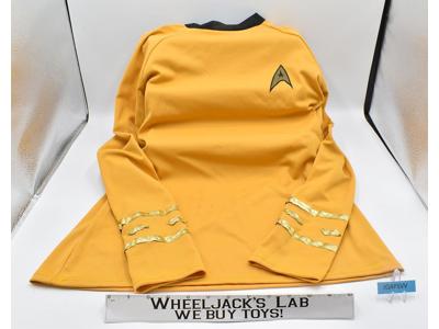 Yellow Long Sleeve Shirt Men's Large Star Trek Rubies Costume Co.