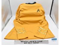 Yellow Long Sleeve Shirt Men's Large Star Trek Rubies Costume Co.