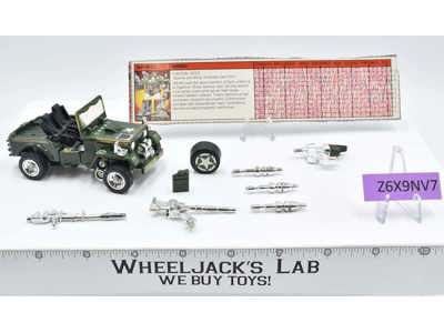 Hound 100% Complete 1984 Pre-Rub Vintage Hasbro G1 Transformers Jeep