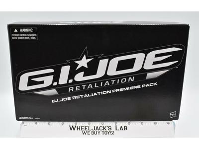 Retaliation Premiere Pack G.I. Joe Amazon Exclusive 2012 Hasbro NEW MOSC SEALED