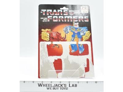 Ramhorn &amp; Eject Cardback Vintage Hasbro 1986 G1 Transformers Action Figure