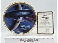 U.S.S. Enterprise NCC-1701-D Limited Edition Plate Star Trek 1994 Enesco