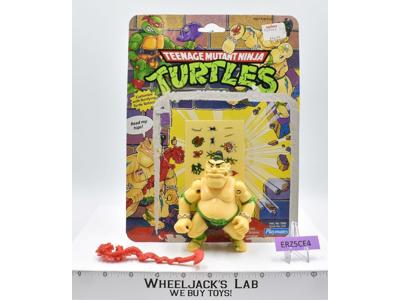Tattoo W/Cardback 100% Complete TMNT 1991 Playmates Vintage Action Figure