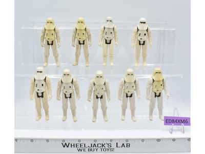 Lot of 9 #3 Star Wars Hoth Stormtroopers 1980s Kenner Vintage Action Figures