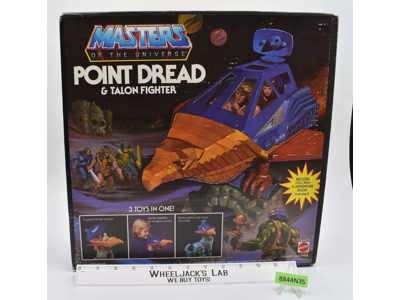 Point Dread &amp; Talon Fighter He-Man Masters of the Universe 1982 Mattel NEW MISB