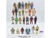Lot of 26 #9 Star Wars 1980s Kenner Vintage Action Figures