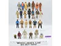 Lot of 26 #3 Star Wars 1980s Kenner Vintage Action Figures