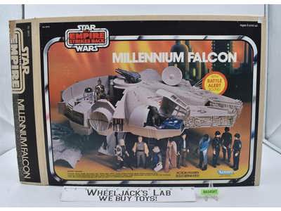 Millennium Falcon 100% Complete W/Box Star Wars 1979 Kenner Action Figure WORKS