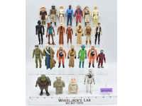 Lot of 26 #8 Star Wars 1980s Kenner Vintage Action Figures