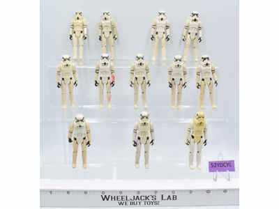 Lot of 12 #4 Star Wars Imperial Stormtrooper 1980s Kenner Vintage Action Figures