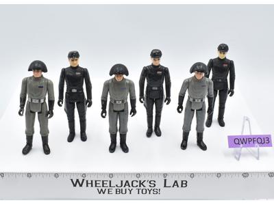 Lot of 6 #2 Star Wars Imperial &amp; Death Star Commanders 1980s Action Figures
