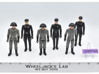 Lot of 6 #2 Star Wars Imperial &amp; Death Star Commanders 1980s Action Figures