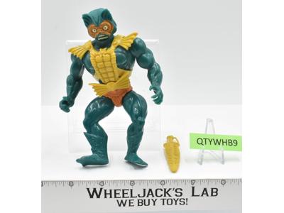 Mer-Man 100% Complete He-Man Masters of the Universe MOTU 1982 Mattel Vintage