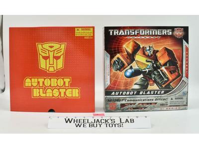 Autobot Blaster #2 Transformers Universe G1 Series 2010 Hasbro NEW SEALED MISB